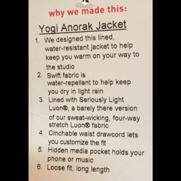 Lululemon Yogi Anorak Jacket - Picture 12 of 16